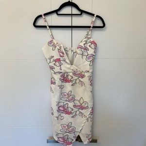 Floral Australian Mini Dress size US 6